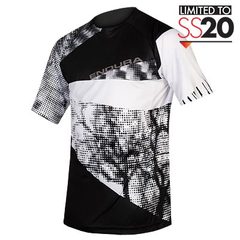 Pánské triko Endura SingleTrack Dots T LTD, černé